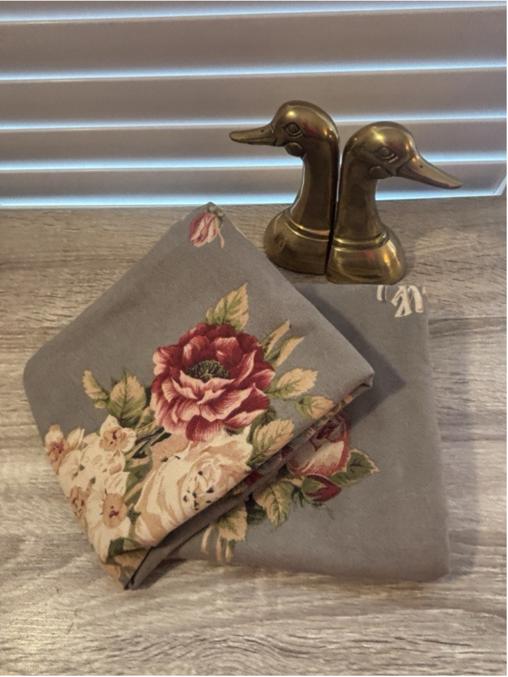 Ralph Lauren Polo Chaps Home Floral Roses Pillow Sham Covers Standard SZ Set (2)